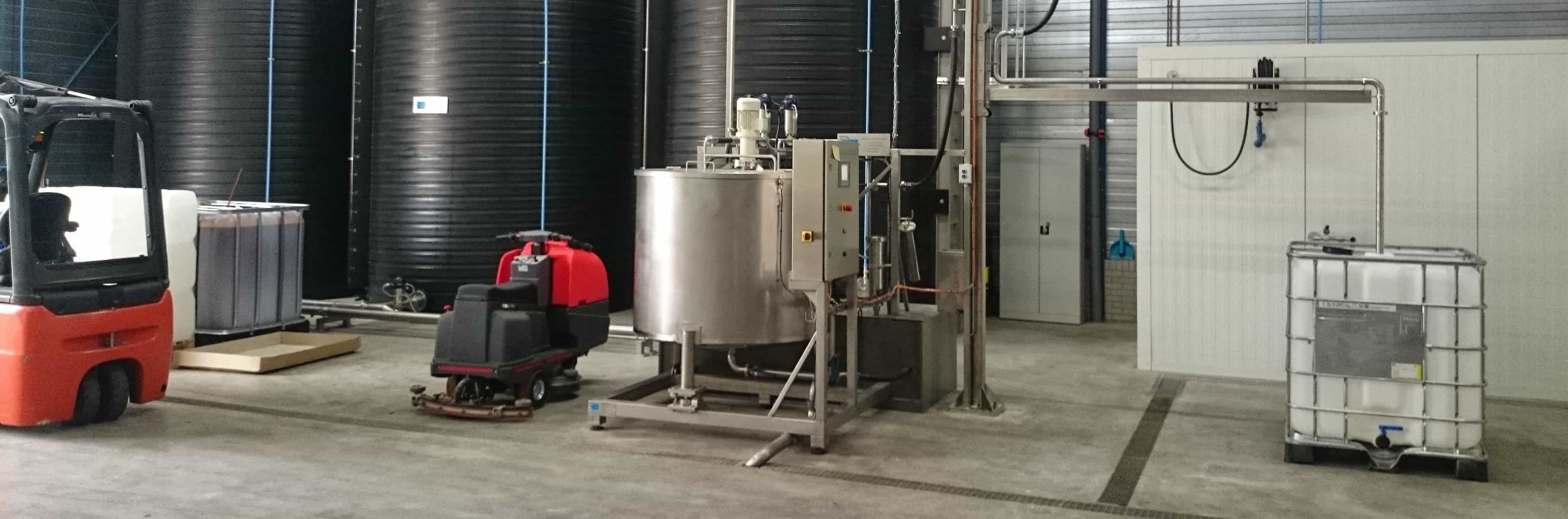 IA Slider industriele automatisering Proces automatisering mengen wegen en doseren