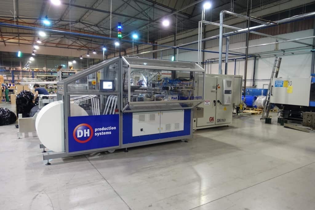 Padhandler voor thermovorm machine GN760