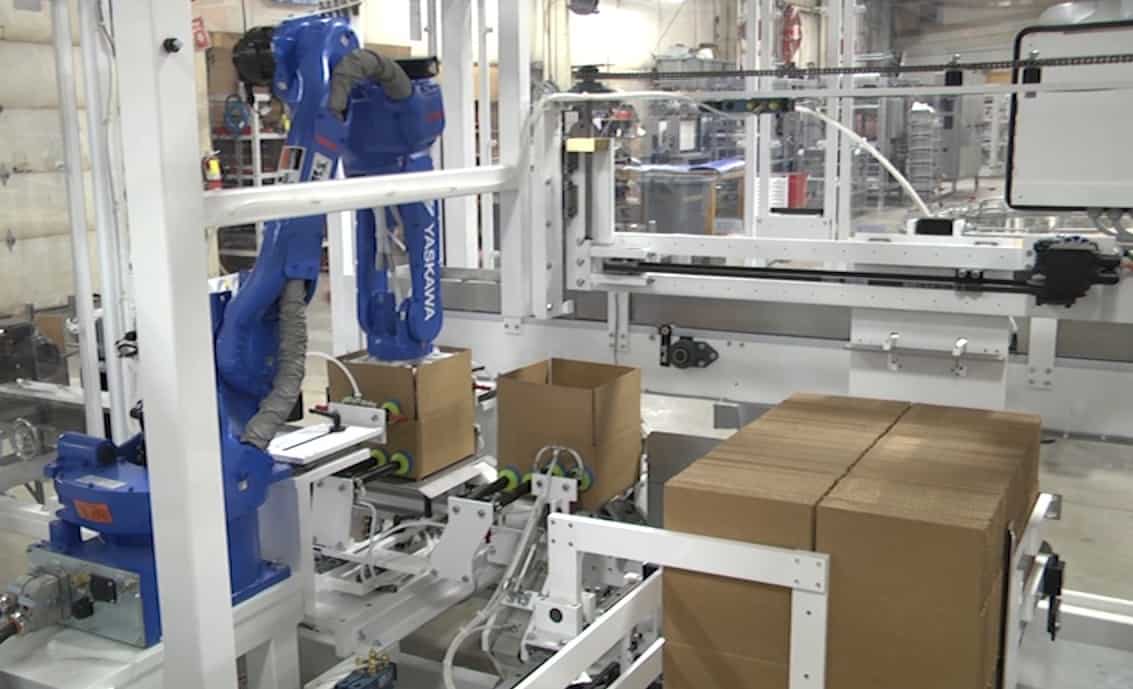 Robot casepacker Yaskawa