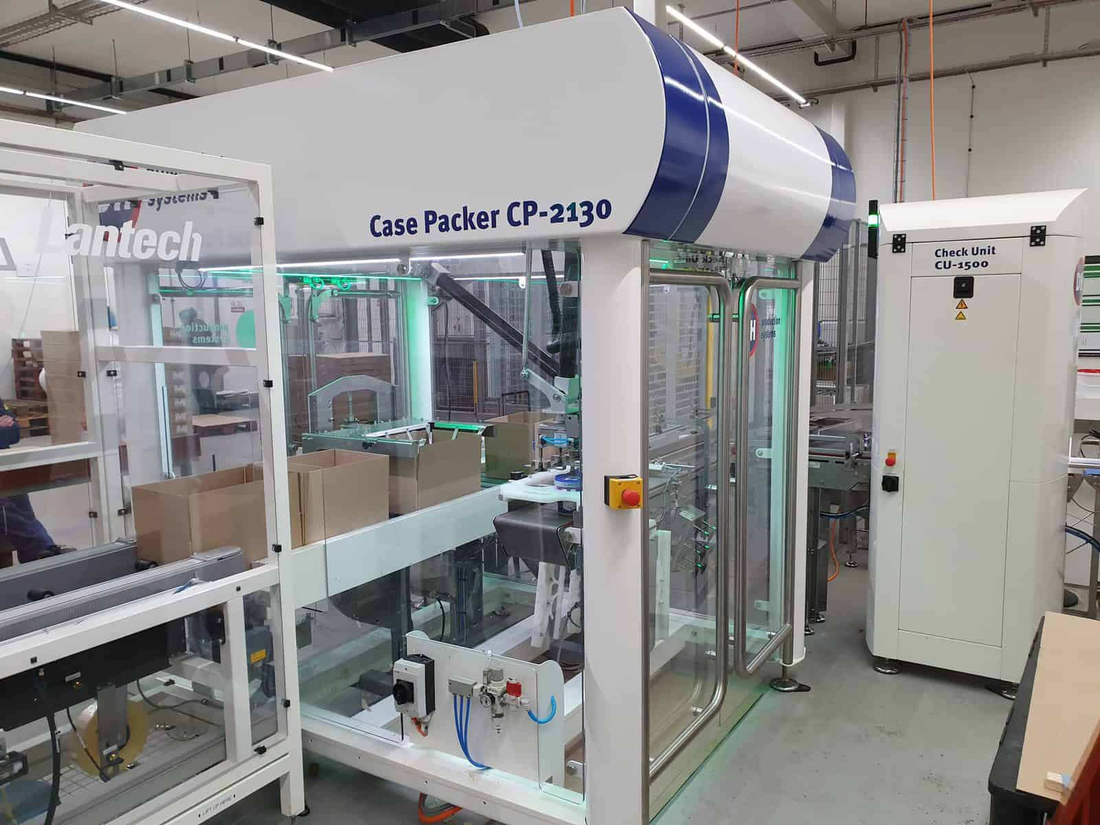 DH Casepacker met checkunit, Case packer high-end