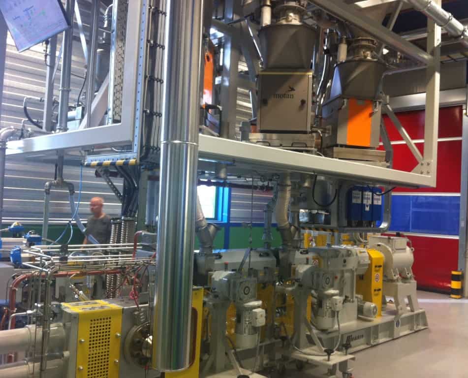 IA Industriele Automatisering Besturing Extruder lijn met component dosering IA Industriele Automatisering Besturing Extruder lijn met component dosering