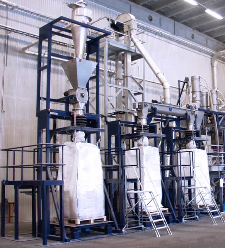 Big bag vulstation besturing automatisering Big bag vulstation besturing automatisering