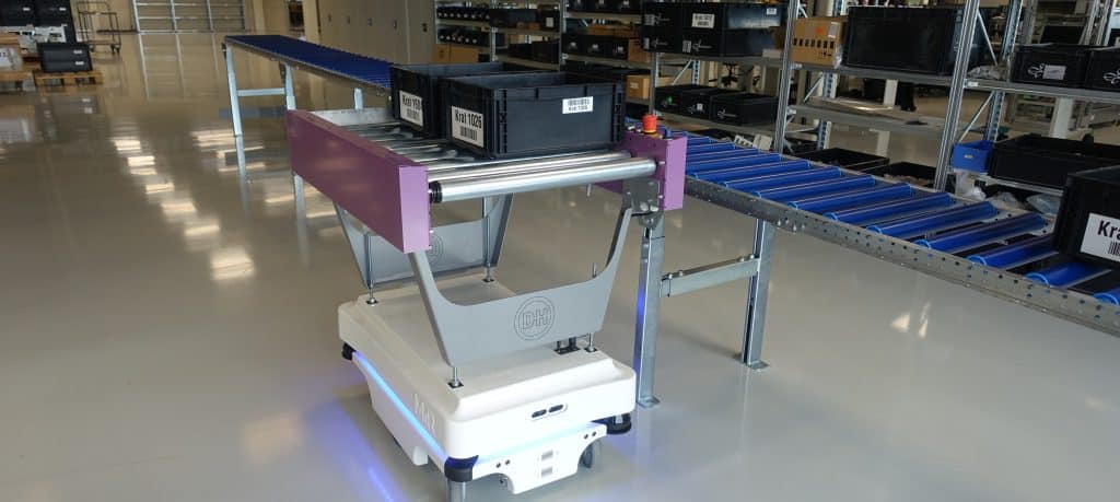 LS ROP AGV Mobile robot order picker Slider small